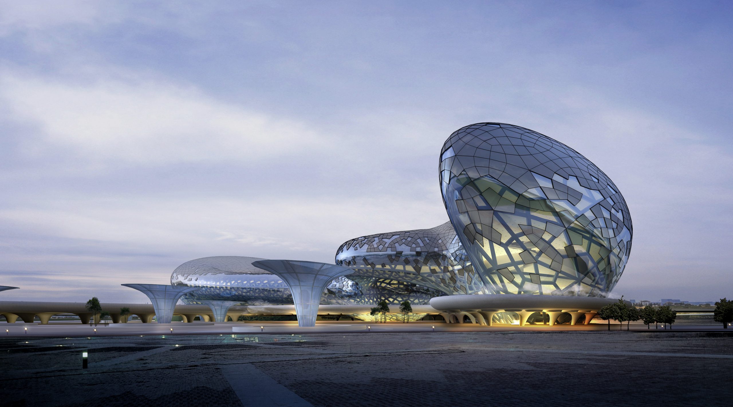 3d Business Building